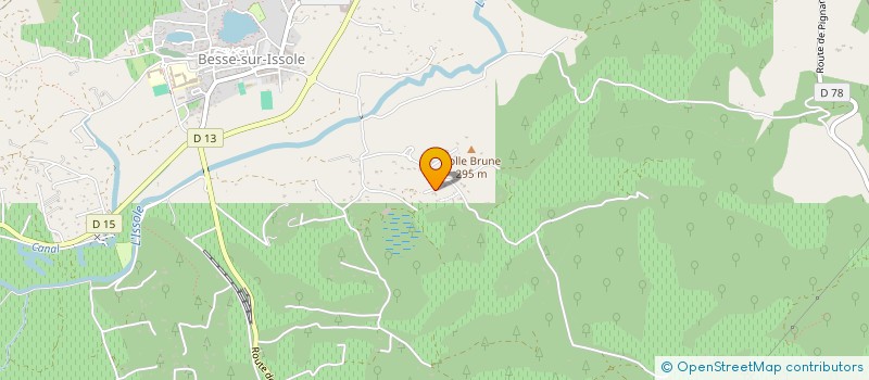 localisation de l'entreprise REAL ESTATE COMPANY.FR  BESSE-SUR-ISSOLE