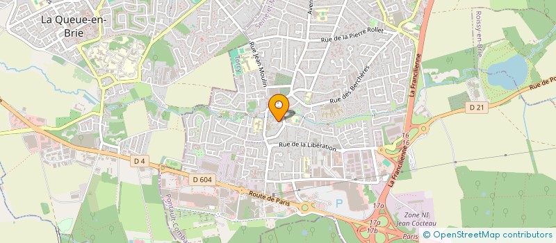 localisation de l'entreprise REAL ESTATE DIAGNOSTICS à PONTAULT-COMBAULT