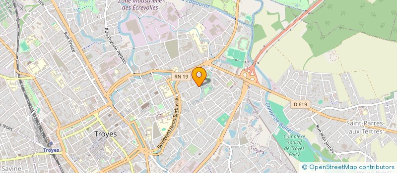 localisation de l'entreprise REAL ESTATE INGENIERIE à TROYES