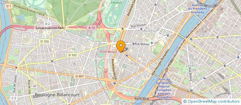 localisation de l'entreprise REAL ESTATE INVESTORS  PARIS