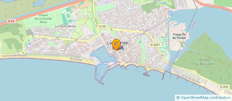 localisation de l'entreprise REAL ESTATE NETWORK DEVELOP ( RND )  LA GRANDE-MOTTE