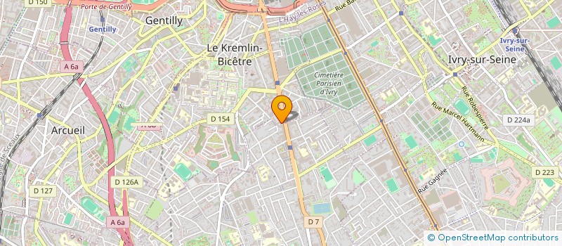 localisation de l'entreprise REAL ESTATE PASSION  PARIS