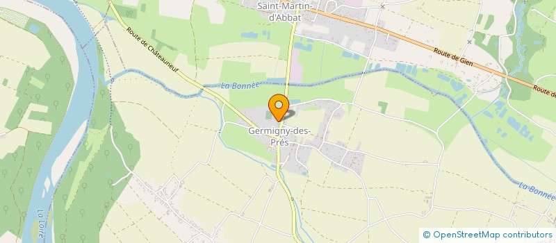 localisation de l'entreprise REAL ESTIT à GERMIGNY-DES-PRES