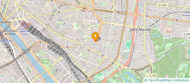 localisation de l'entreprise REAL FIGHT STORE à PARIS