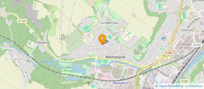 localisation de l'entreprise REAL FOOD  MONTATAIRE