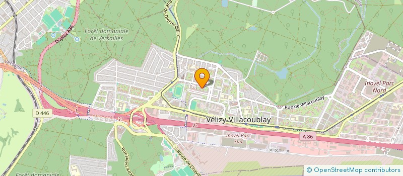 localisation de l'entreprise REAL FOOD INTL à VELIZY-VILLACOUBLAY
