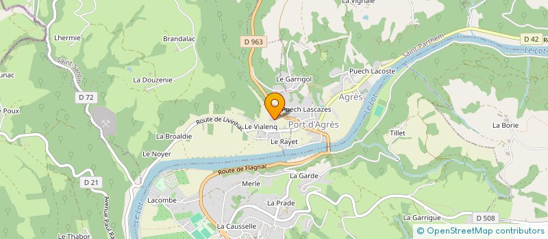 localisation de l'entreprise REAL GASTON  FIRMI