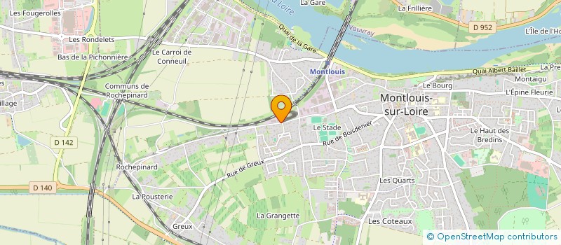 localisation de l'entreprise REAL INDUSTRIE  MONTLOUIS-SUR-LOIRE