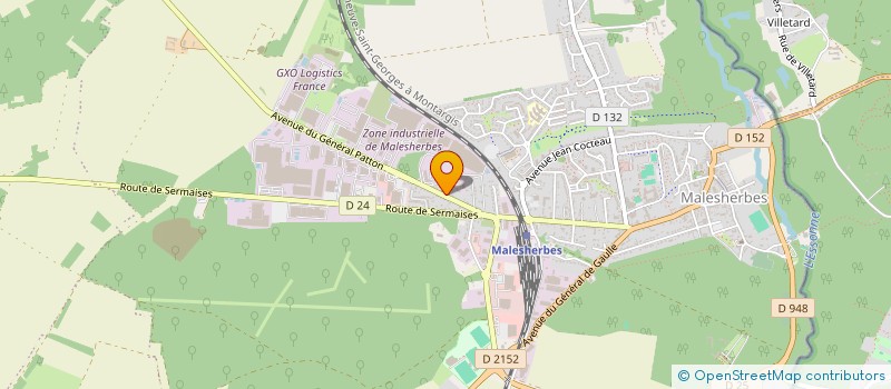 localisation de l'entreprise REAL ISOLATION  LE MALESHERBOIS