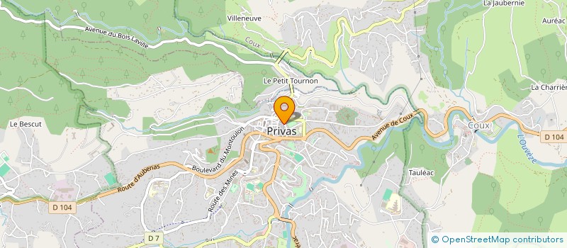 localisation de l'entreprise REAL MATRICE à PRIVAS