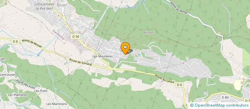 localisation de l'entreprise REAL MIMETAIN FOOTBALL CLUB  MIMET