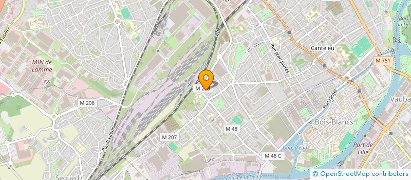 localisation de l'entreprise REAL NORD EXPRESS à LILLE