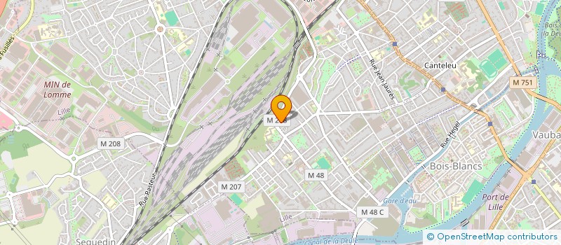 localisation de l'entreprise REAL NORD IMMOBILIER à LILLE