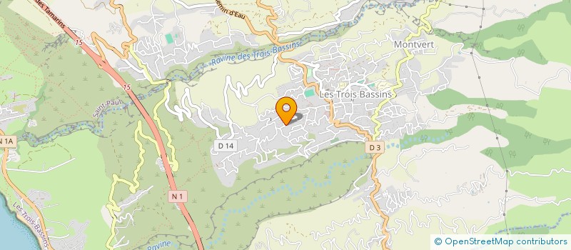localisation de l'entreprise REAL OI  LES TROIS-BASSINS