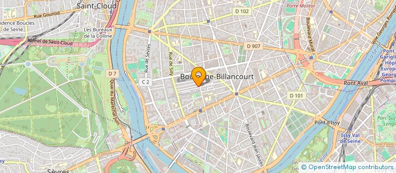 localisation de l'entreprise REAL PARIS DELICATESSEN à BOULOGNE-BILLANCOURT