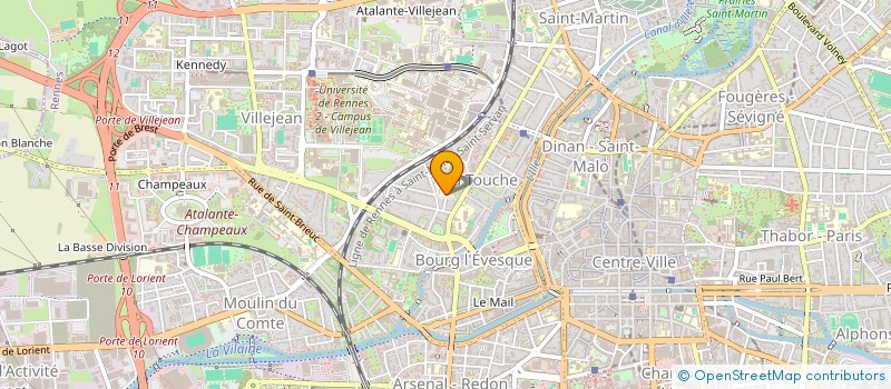localisation de l'entreprise REAL PRO G à RENNES