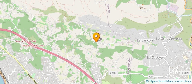 localisation de l'entreprise REAL PRO INVEST  SANARY-SUR-MER