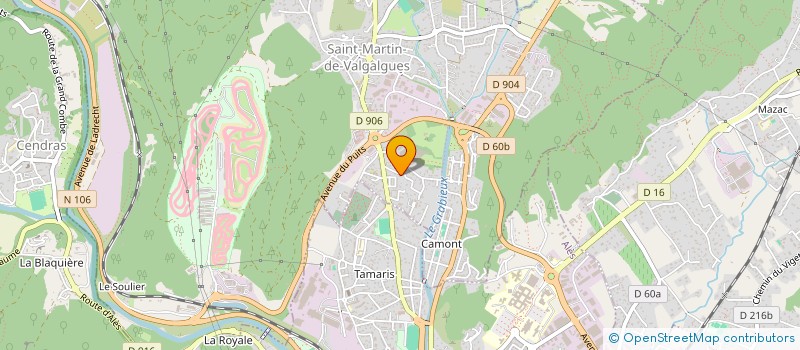 localisation de l'entreprise REAL RECORDZ  SAINT-MARTIN-DE-VALGALGUES