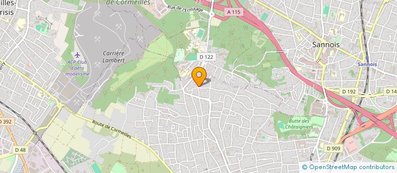 localisation de l'entreprise REAL ROOF  ARGENTEUIL