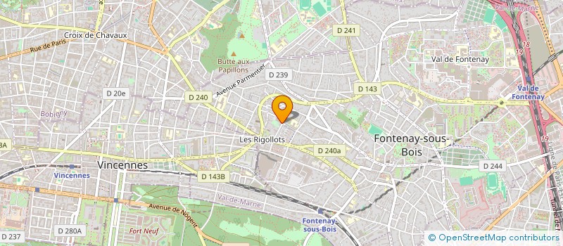 localisation de l'entreprise REAL SECURITE PRIVEE à FONTENAY-SOUS-BOIS