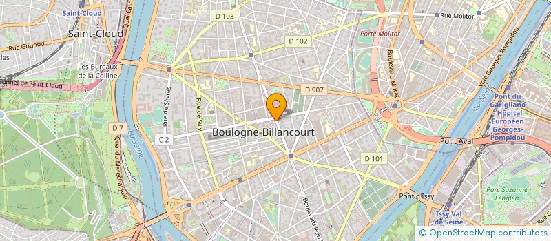 localisation de l'entreprise REAL STATES INVESTISSEMENTS à BOULOGNE-BILLANCOURT