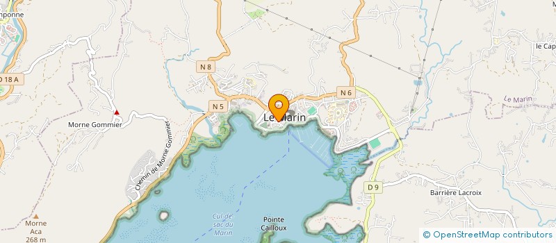 localisation de l'entreprise REALAX  LE MARIN