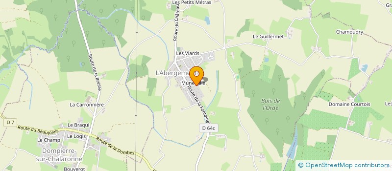 localisation de l'entreprise REALCHRIKA  L'ABERGEMENT-CLEMENCIAT