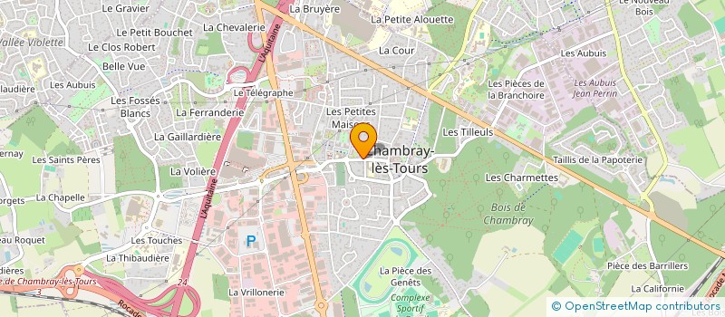 localisation de l'entreprise REALE  CHAMBRAY-LES-TOURS