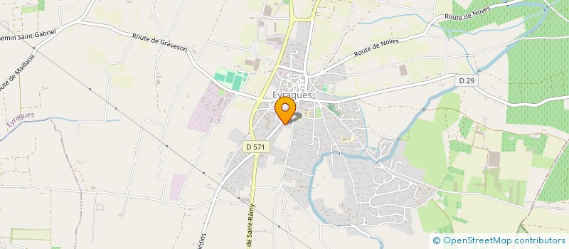 localisation de l'entreprise REALE HORSES  EYRAGUES