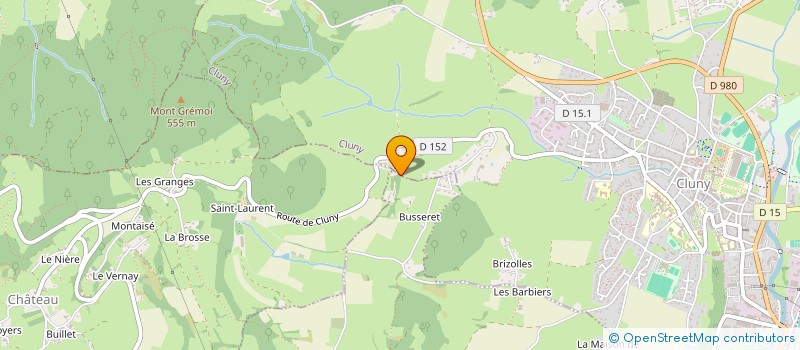 localisation de l'entreprise REALFOOD à JALOGNY