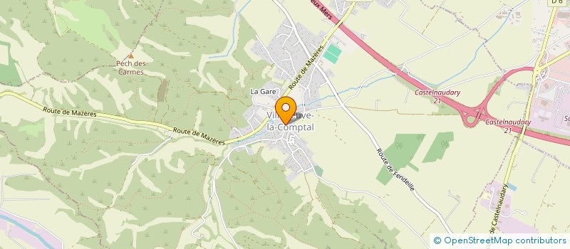 localisation de l'entreprise REALFOX à LASBORDES