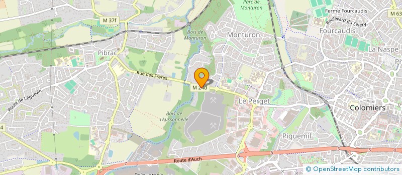 localisation de l'entreprise REALI ELECTRONIQUE AUTOMATISME LOGICIEL à COLOMIERS