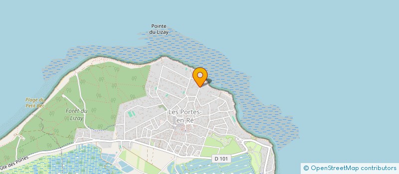 localisation de l'entreprise REALINE  LES PORTES-EN-RE
