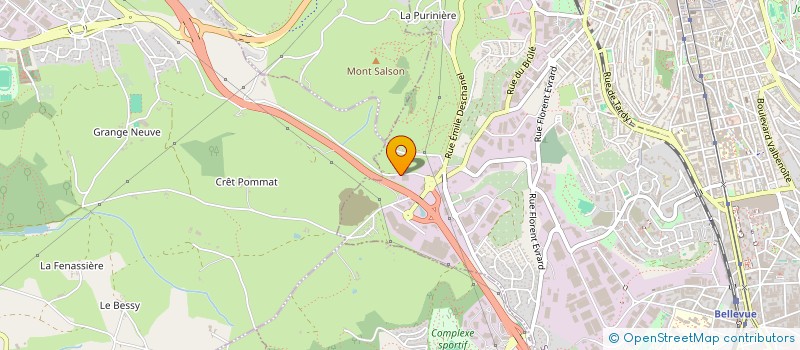 localisation de l'entreprise REALINOX à SAINT-ETIENNE