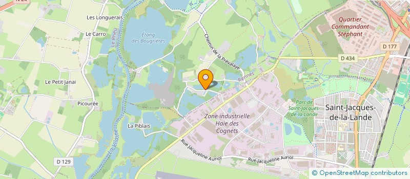 localisation de l'entreprise REALIS 35 à RENNES