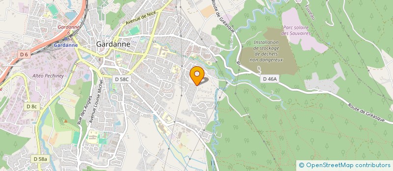 localisation de l'entreprise REALIS-ACIER  GARDANNE