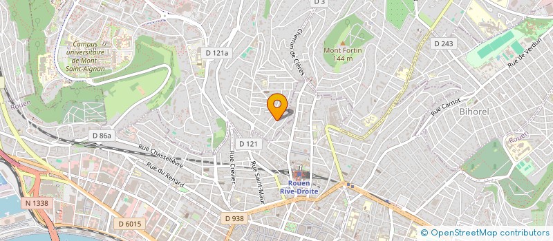 localisation de l'entreprise REALISAT INTERNET SIMPLES & INTUITIVES  MONT-SAINT-AIGNAN