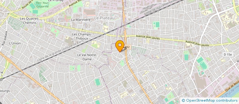localisation de l'entreprise REALISATION 360 à BEZONS