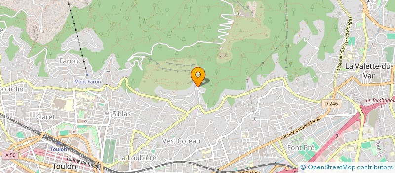 localisation de l'entreprise REALISATION ANTO JADE  TOULON