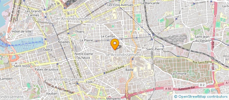 localisation de l'entreprise REALISATION CONCEPT MENUISERIES à MARSEILLE