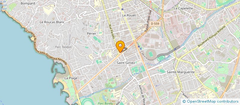 localisation de l'entreprise REALISATION DE PAYSAGES INTERIEURS à MARSEILLE