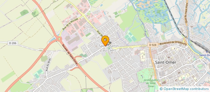 localisation de l'entreprise REALISATION RECTIFICATION ET AFFUTAGE  SAINT-MARTIN-LEZ-TATINGHEM