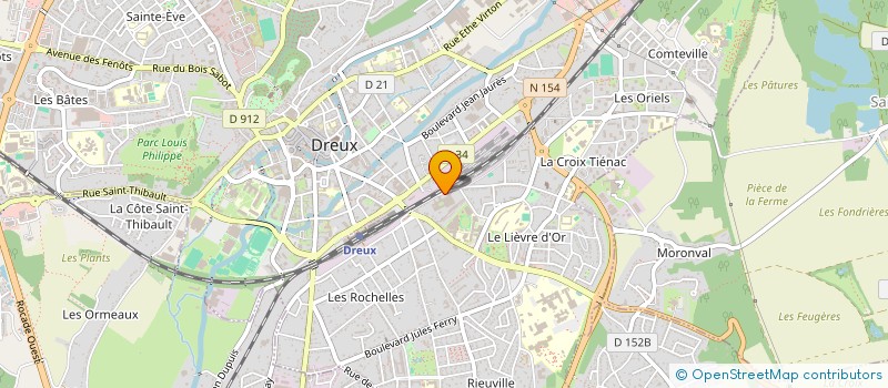 localisation de l'entreprise REALISATION REPRES MACH OUTILS TECHN ... à DREUX