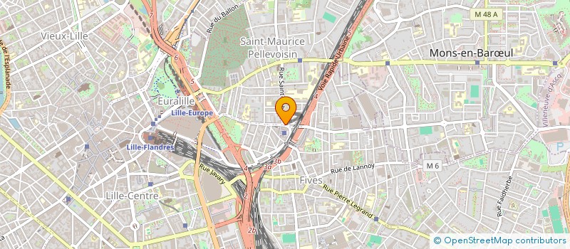 localisation de l'entreprise REALISATION SYSTEME ETUDE ET VIDEO à LILLE