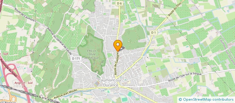 localisation de l'entreprise REALISATIONS BOT & GALDI  CAUMONT-SUR-DURANCE