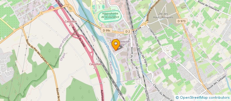 localisation de l'entreprise REALISATIONS ET TECHNIQUES à CAVAILLON