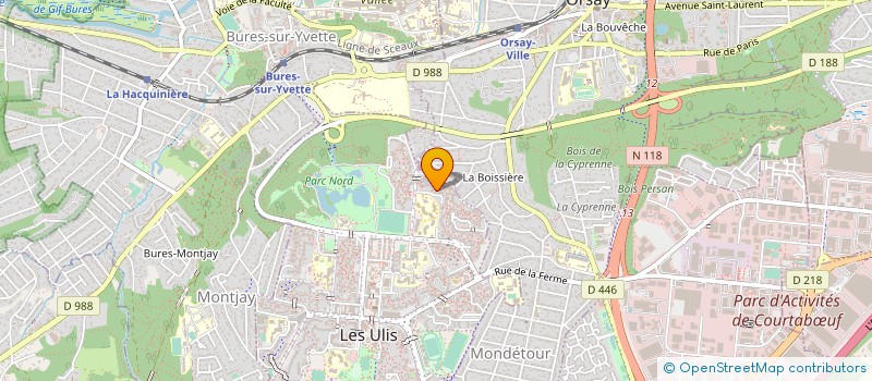 localisation de l'entreprise REALISATIONS ETUDES SIMULATIONS à LES ULIS