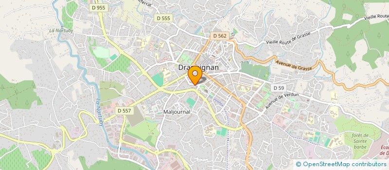 localisation de l'entreprise REALISATIONS PROVENCALES  DRAGUIGNAN