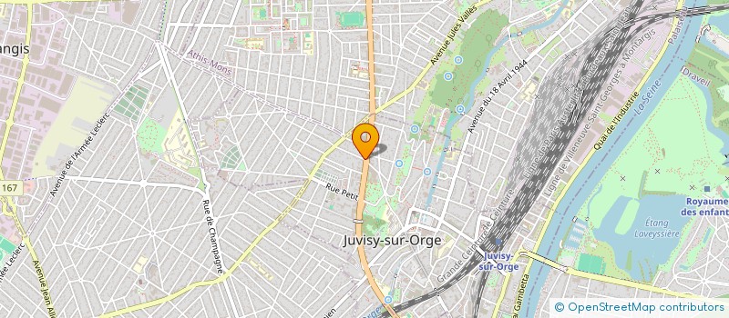 localisation de l'entreprise REALISATIONS TECHNIQUES SECURITE à JUVISY-SUR-ORGE