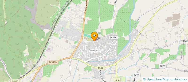 localisation de l'entreprise REALISE  GRAVESON